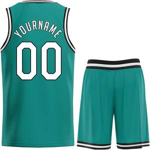 Uniformes de basket-ball à impression par sublimation personnalisés Vêtements d'équipe personnalisés avec noms et numéros de joueurs pour les sports d'été - Product Image 6