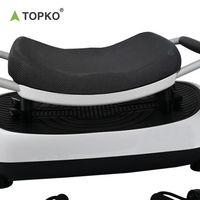 TOPKO-plaque vibrante de haute qualité, appareil de fitness ultra-mince pour l'exercice physique du pied, puissance 3D