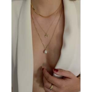 Pendentif en perle de style baroque, collection de bijoux élégants - Product Image 4