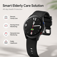 Reloj Inteligente con Tarjeta SIM 4G para Personas con Demencia, Alerta Automática de Caídas, Botón de Emergencia SOS y Rastreo GPS