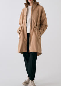Veste coupe-vent moderne et respirante pour femmes Veste d'extérieur légère et élégante résistante à l'eau avec logo personnalisé - Product Image 6