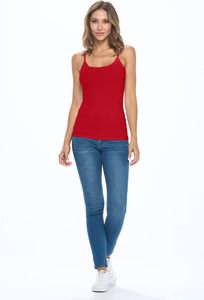 Camisola Casual de Mujer, Tejido de Punto Acanalado con Encaje, Suave al Tacto, Flexible, Transpirable, Estética Minimalista, para Uso Diario en Verano - Product Image 2