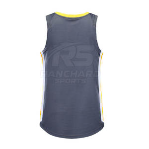 Customized Adults Team Colors Sleeveless Basketball Jersey Quick Dry Professional <b>Sports</b> <b>Shirt</b> - Product Image 3