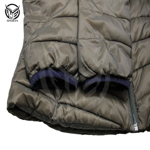 Veste légère de sports de plein air pour hommes design personnalisé veste d'hiver à capuche de style classique d'usine vente en gros - Product Image 5