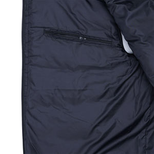 Chaqueta sin mangas de invierno para hombre, abrigos cálidos con cuello grueso, chaleco acolchado de algodón, chaleco acolchado con logotipo personalizado, chaleco informal OEM - Product Image 4