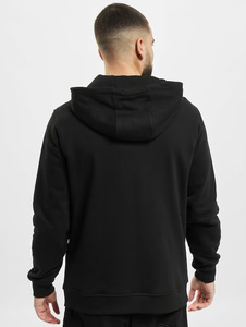 Sweat-shirt à capuche zippé pour homme, couleur unie, capuche avec cordon de serrage et poches kangourou, veste streetwear athlétique décontractée - Product Image 4