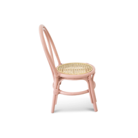Chaise pour enfants en rotin en forme de L, artisanale, écologique, durable, design minimaliste, couleur personnalisée, taille personnalisée, Lavihex