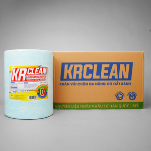 Krclean Industrial Non-Woven Fabric Cloths & Rolls 30x30cm Size Plain Style Machine Cleaning Maintenance Made in Vietnam - Product Image 6