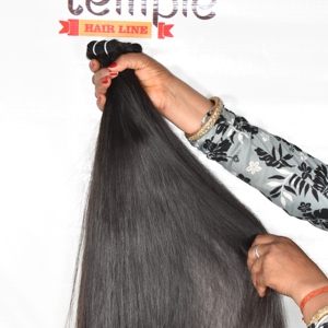 Cabello liso vietnamita de color natural sin procesar para mujeres negras que no procesan ninguna máquina doble trama cutícula alineada cabello humano - Product Image 4
