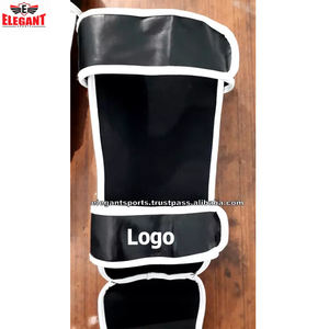 Espinilleras para hombre, Material de cuero elegante para deportes, fabricado en paquistaní, venta al por mayor, último diseño, equipo de entrenamiento - Product Image 4