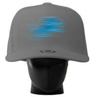Gorra de Gran Tamaño Unisex Noggin Boss con Logotipo Personalizado Bordado, Gorra Ajustada Gigante Roja con Espuma de Alta Calidad