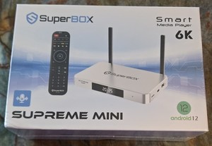 กล่องทีวี Super Mini Supre me เครื่องเล่นมีเดีย Android 14 ความละเอียด 6K สีน้ำเงิน พื้นที่จัดเก็บขนาดใหญ่ 20 แอปใหม่ รับประกัน 3 ปี น้ำหนักเบา - Product Image 2