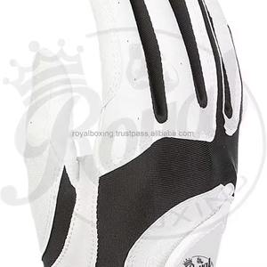 Guantes de golf personalizables Unisex de cuero genuino blanco Grace, estilo deportivo de mano derecha para hombres, logotipo suave empaquetado, manos personalizadas - Product Image 5