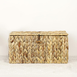 Cajas de Almacenamiento de Jacinto de Agua, Precio Competitivo, Cajas Tejidas a Mano Hechas en Vietnam - Product Image 1