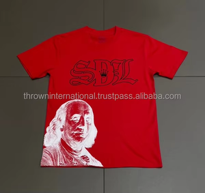 เสื้อยืดวินเทจสั่งทำพิเศษ Skysdalimittt 300 GSM ผ้าคอตตอนวอร์สเต็ด 100% พิมพ์ลายซิลค์สกรีน เสื้อยืดผู้ชาย - Product Image 2