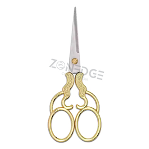 Ciseaux de Broderie en Acier Inoxydable Vintage 2025 Personnalisé Professionnel Rose Or - Product Image 3