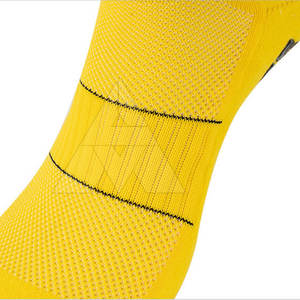 Service OEM, chaussettes de sport de style nouveau, chaussettes de sport de haute qualité, confortables, couleur jaune, chaussettes de sport - Product Image 6