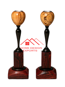 Curve Design Customize Shape <b>Wooden</b> Candle <b>Holder</b> for Home Hotel and Restaurants Decorative <b>Wooden</b> Accessories - Product Image 3