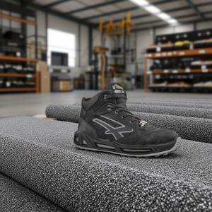 Bottes de sécurité pour tapisserieur taille 43 W.11, noires/grises, S3S CI FO SR ESD - Product Image 3