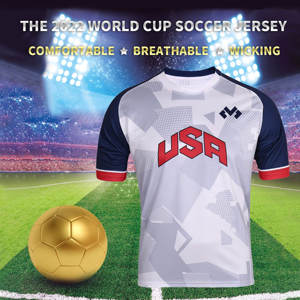 Vêtements de football sur mesure de haute qualité, maillot d'uniforme de football pour hommes, manches courtes grande taille avec col rond, prix - Product Image 6