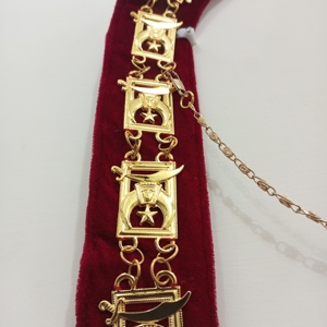 Collier à chaîne SHRINER avec bijou et plaques nominatives - HSE - Product Image 3