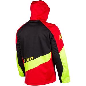 เสื้อแจ็คเก็ตมอเตอร์ไซค์แบบมีฮู้ดกันลมกันน้ำบุขนแกะแบบถอดแผ่นป้องกันได้สำหรับแข่งรถ ขายส่ง OEM - Product Image 2