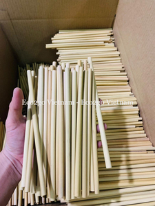Custom Logo and Design Disposable Bamboo <b>Straws</b> Wholesale Bulk Natural Bamboo <b>Straw</b> - Product Image 4