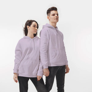 Vente flash Pull à capuche pour homme ajusté 50% coton 50% polyester avec polaire - Product Image 2
