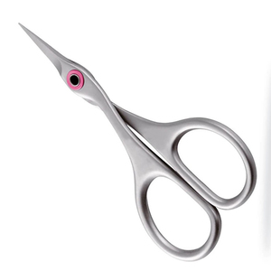 Ciseaux à cuticules miniatures professionnels en acier inoxydable, pointe fine, soin des ongles, ciseaux de manucure fantaisie, qualité salon - Product Image 1