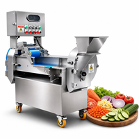 Machine à hacher, couper et trancher les fruits et légumes multifonctionnelle, électrique, commerciale, 1500W, 110/220/380V, lame de coupe