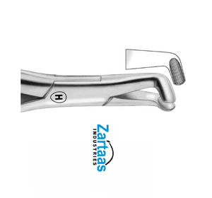 Fórceps de extracción de acero inoxidable de alta calidad terceros molares inferiores Fig 222 exportadores y fabricante - Product Image 3