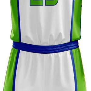 Camiseta de baloncesto sublimada al por mayor logotipo bordado personalizado conjunto de uniforme de baloncesto clásico - Product Image 6