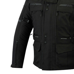 Chaqueta Textil para Motocicleta de Cordura Negra de Alta Calidad, Impermeable, Transpirable, Resistente al Viento, Anti-UV, Diseño Personalizado para Equipos de Carreras, Nueva - Product Image 6