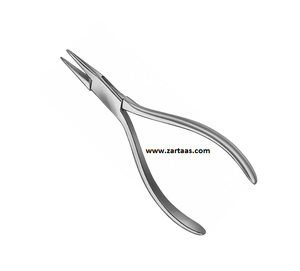 Alicates de punta plana Marburg no estériles de acero inoxidable de alta calidad con mandíbula dentada de 140 mm - Product Image 1