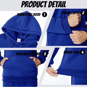 Design personnalisé de haute qualité à épaules tombantes sweats à capuche unisexe séchage rapide respirant cravate Die pullover sweats à capuche pour hommes taille de couleur personnalisée - Product Image 6