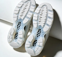 Chaussures creuses imprimées en 3D, modèle prototype flexible en ABS poli, production personnalisée en petites séries, services d'usinage en provenance d'usine