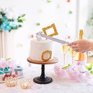 Support à gâteau en bois avec logo personnalisé pour la décoration de l'événement - Product Image 4