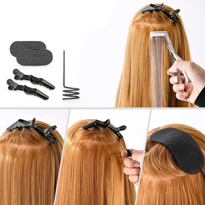 Surgical Grade Hair Extension Set Finish Polish Rings <b>Beads</b> Remover Plier German Steel Hair Extension Pliers <b>Kit</b> - Product Image 4