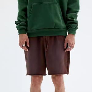 Shorts d'été personnalisés 2026 avec logo, shorts de jogging vierges, shorts vintage délavés à l'acide pour hommes - Product Image 4