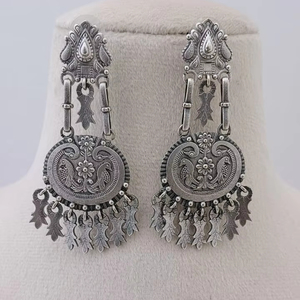 ต่างหูสตั๊ดรูปนกชุบทองเทียมดีไซน์แบบปรับแต่งได้สไตล์พังก์โรเดียม - Product Image 1