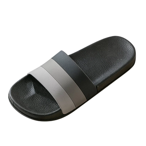 2025 bán buôn thiết kế Slide Dép tùy chỉnh dải màu rắn thiết kế unisex trượt dép - Product Image 2