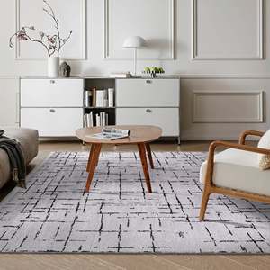 Netline Home Smart Laundry NT201 <b>Rug</b> Machine Washable Soft <b>Chenille</b> 120x180cm in Gray - Product Image 4