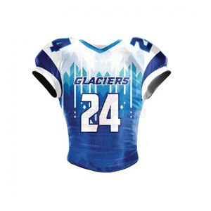 Uniforme de Fútbol Americano para Adultos de Alta Calidad, 100% Poliéster, Nombre del Equipo Personalizado, Estilo de Nueva Temporada, Pantalones Cortos, Manga Corta, Deportivo - Product Image 5
