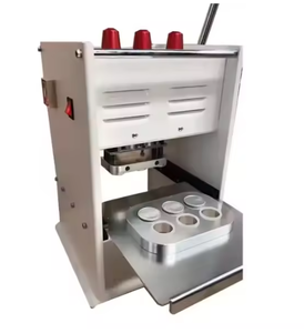 Máquina Selladora de Cápsulas de Café Manual y Automática Industrial, de Acero y Aluminio, para Cápsulas Nespresso K Cup, Personalizable OEM - Product Image 1
