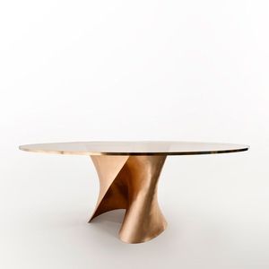 Metal Aluminum Decorative Brass Antique Best Selling Coffee <b>Table</b> Tree Shaped Design Living Bed Side <b>Table</b> - Product Image 4