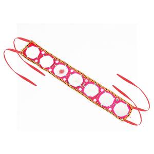 Ceinture tribale | Costume de danse du ventre Hip Wrap Kuchi Banjara Rabari Vintage Kutch Brodé Tribal Miroir Travail Kamarbandh Tribal - Product Image 6