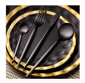 Juego de cubiertos de acero con espejo Cuchara de acero inoxidable de aduanas barata 8 piezas Artículo decorativo de boda Venta más vendida - Product Image 5