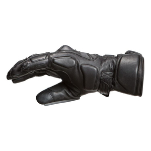 Gants de course à cinq doigts personnalisés longs hiver gants de moto de sport en cuir chauffants protection des jointures en carbone imperméable - Product Image 3