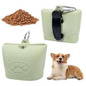 Cross-border Wholesale New Outdoor Portable <b>Dog</b> Training Walking Feeding Waist Bag Model <b>Dog</b> Food & Snack Storage - Product Image 1