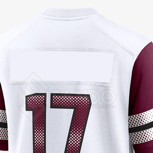 Camiseta de fútbol americano, superventas, venta al por mayor, camiseta de fútbol americano cosida de alta calidad personalizada - Product Image 5